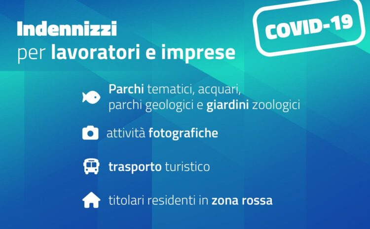  Covid, sono 4 i bandi regionali per indennizzi a lavoratori e imprese