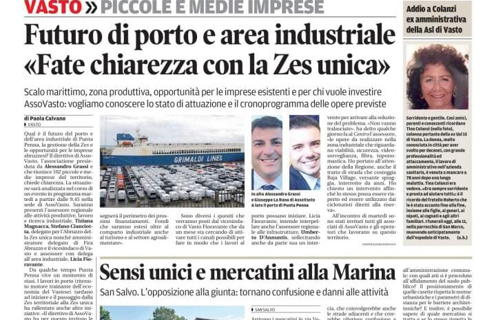  ASSOVASTO – INCONTRO ZES 23 luglio 2024